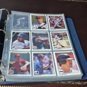 90s Baseball Trading Card Collection